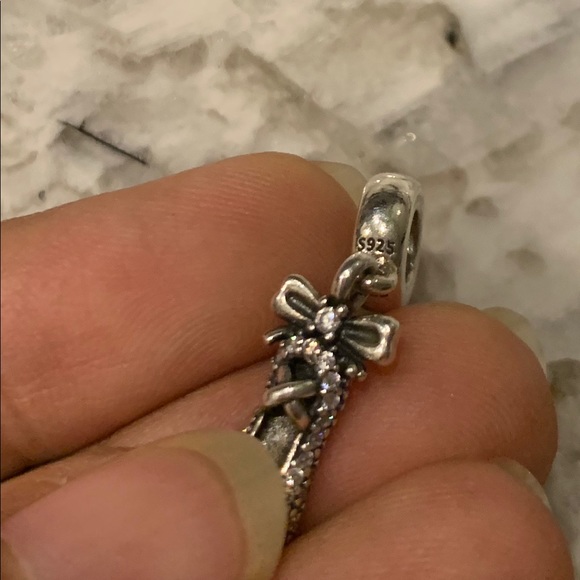 ❤️Pandora ballerina CZ slipper shoe dangle charm - Picture 5 of 12